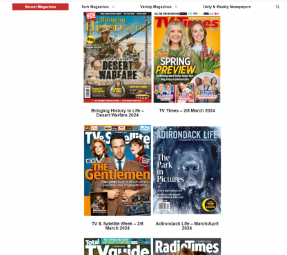 在线免费英文杂志外刊下载网站 - Free Magazines