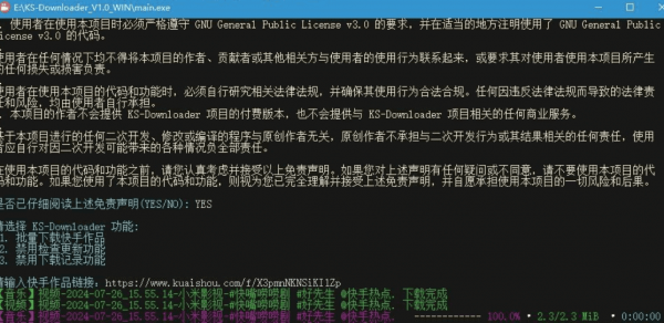 KS-Downloader 快手视频下载工具v1.1