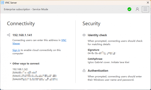 VNC Server和VNC Viewer 局域网内手机控制电脑 cc