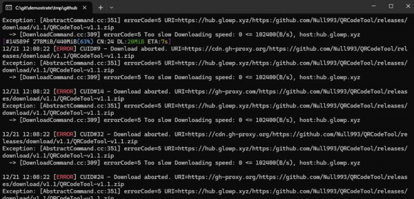 github release下载加速