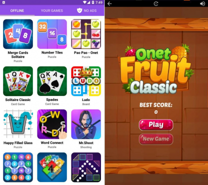 ‌Offline Games_v3.13.1破解版：解锁全部付费游戏，永久免费玩‌