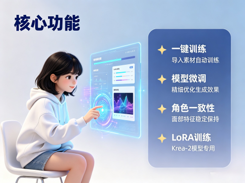 Krea-2模型训练器 一键训练LoRA 角色一致性微调 本地绿色免配置 ...
