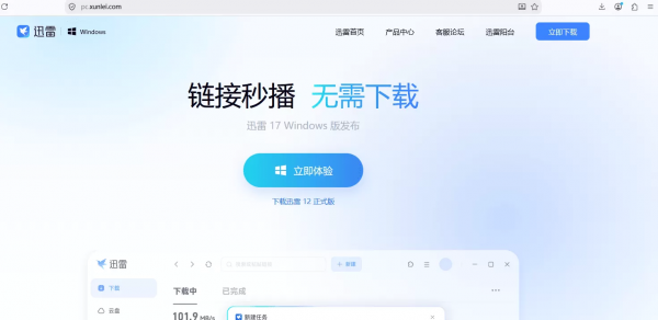 迅雷17【25.1.22.1660】绿色精简版